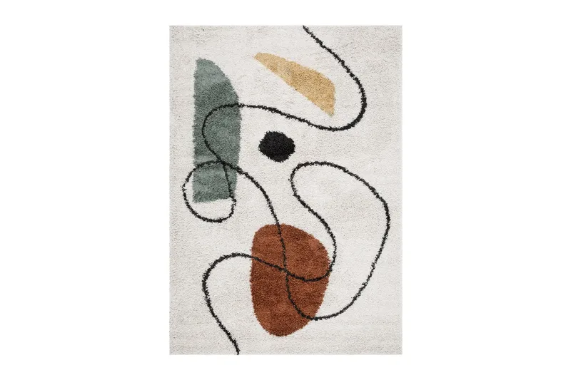 Portland Ryamatta 200x290 cm, Vit