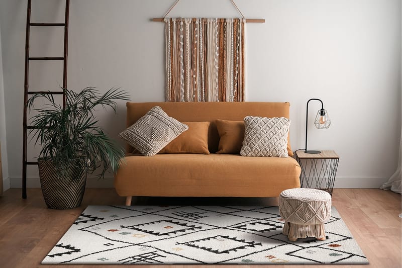 Portland Ryamatta 200x290 cm - Vit - Textil & mattor - Mattor - Modern matta - Ryamatta & luggmatta