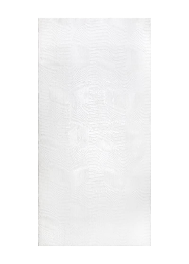 Castello Gångmatta 80x250 cm Rektangulär - Vit - Textil & mattor - Mattor - Modern matta - Gångmattor