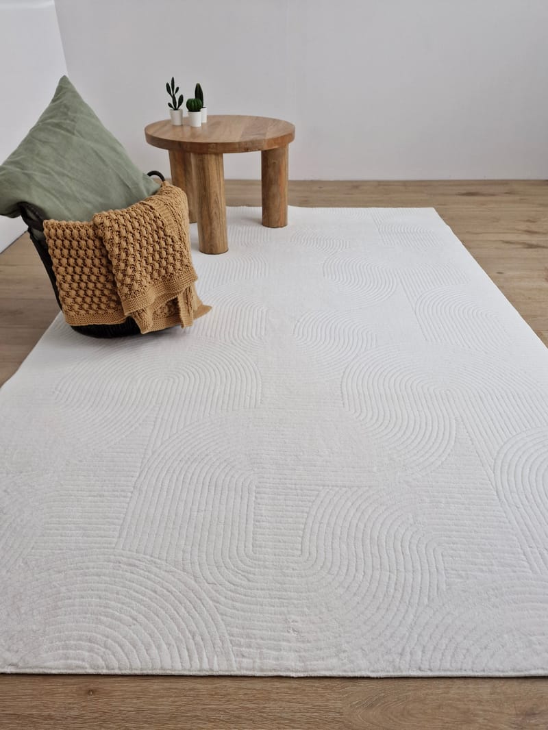 Castello Wiltonmatta 200x290 cm Rektangulär - Vit - Textil & mattor - Mattor - Modern matta - Gångmattor
