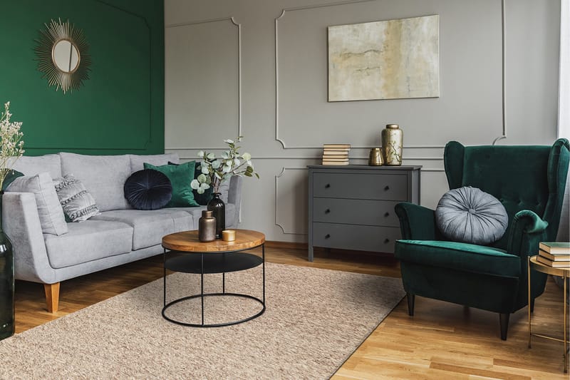 Skagen Ullmatta 200x300 cm - Linne - Textil & mattor - Mattor - Modern matta - Ullmatta