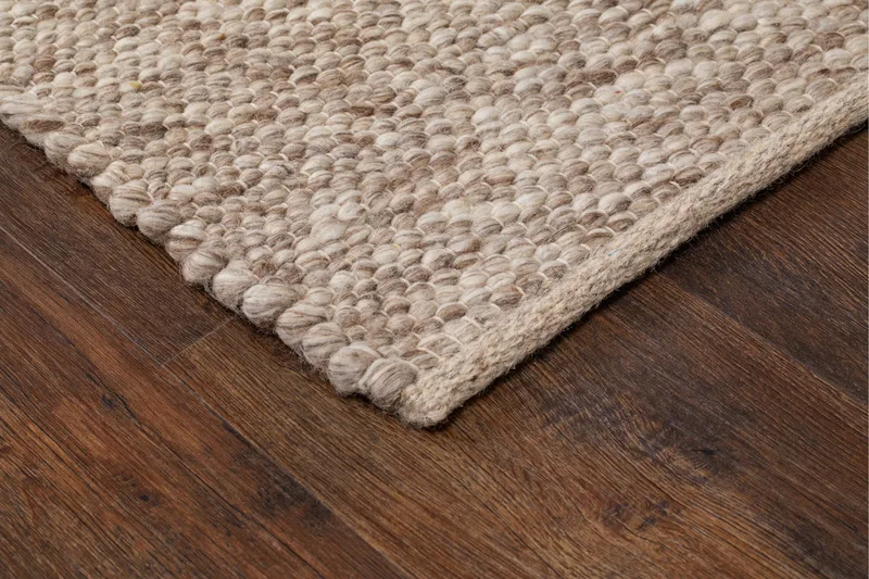 Skagen Ullmatta 75x150 cm - Linne - Textil & mattor - Mattor - Modern matta - Ullmatta