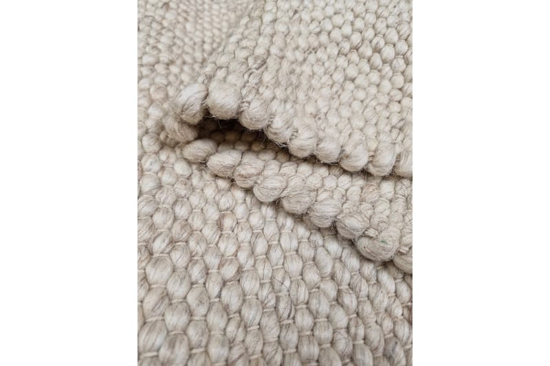 Skagen Ullmatta Rund 160 cm - Linne - Textil & mattor - Mattor - Modern matta - Ullmatta