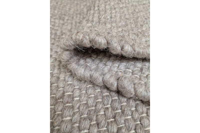Skagen Ullmatta Rund 240 cm - Linne - Textil & mattor - Mattor - Modern matta - Ullmatta