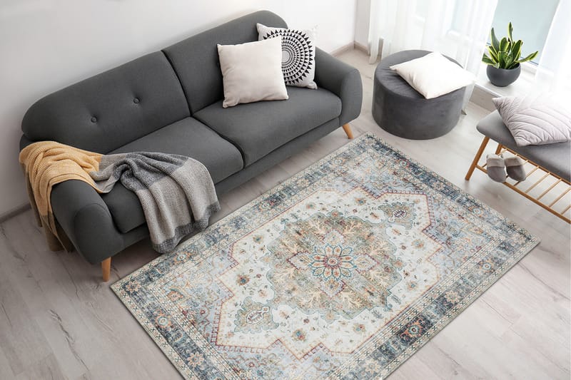 Tarfaya Friezematta 160x230 cm - Creme - Textil & mattor - Mattor - Modern matta - Friezematta