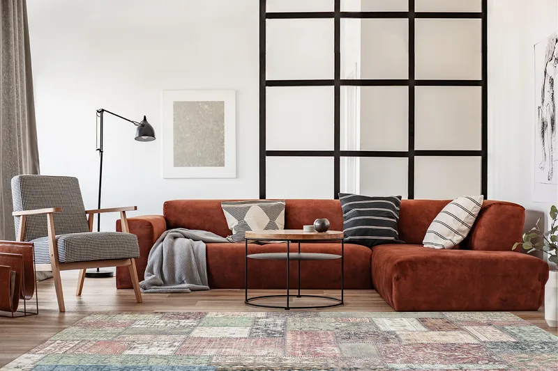 Tarfaya Friezematta 160x230 cm - Grön - Textil & mattor - Mattor - Modern matta - Friezematta