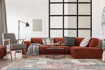 Tarfaya Friezematta 160x230 cm - Grön - Textil & mattor - Mattor - Orientaliska mattor - Patchwork matta