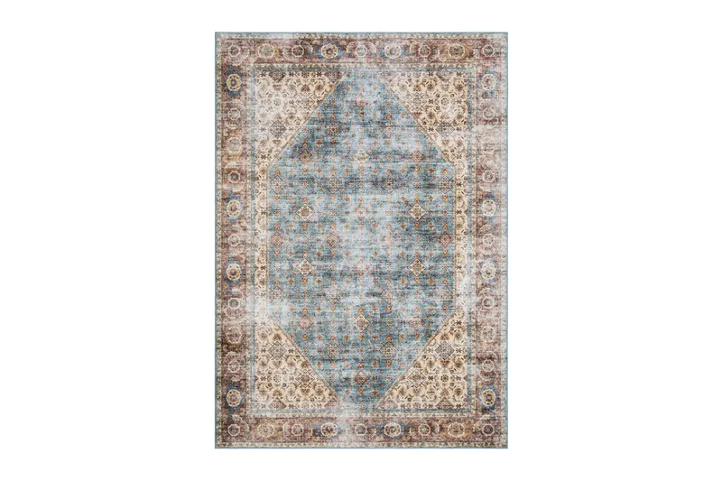 Tarfaya Friezematta 160x230 cm, Turkos