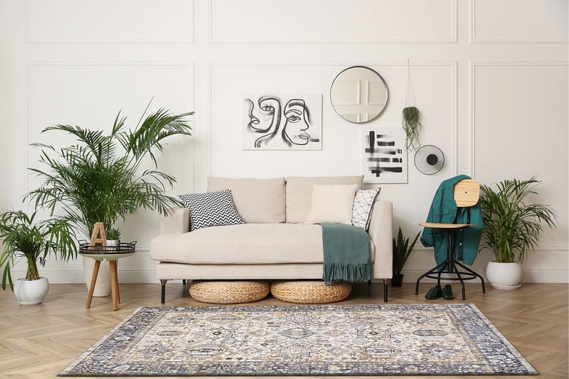 Tarfaya Friezematta 200x290 cm - Creme - Textil & mattor - Mattor - Modern matta - Friezematta