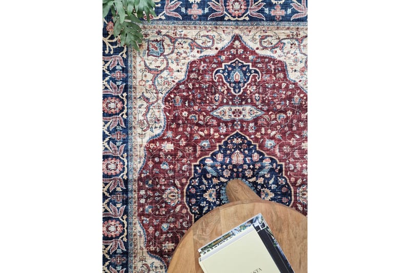 Tarfaya Friezematta 80x150 cm - Röd - Textil & mattor - Mattor - Modern matta - Friezematta