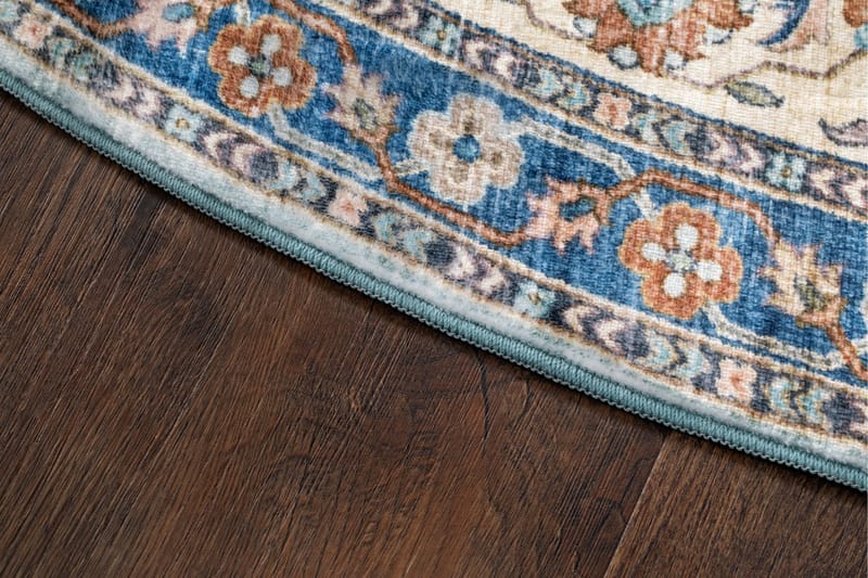 Tarfaya Friezematta Rund 200 cm - Flerfärgad - Textil & mattor - Mattor - Modern matta - Friezematta