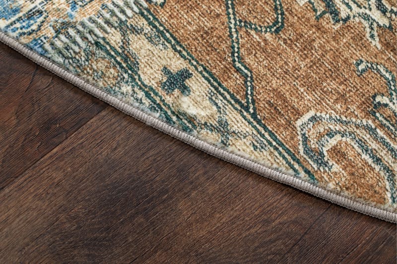 Tarfaya Friezematta Rund 240 cm - Flerfärgad - Textil & mattor - Mattor - Modern matta - Friezematta