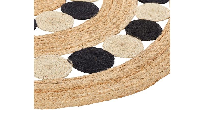 Hovit Jutematta 140 cm Rund - Beige - Textil & mattor - Mattor - Modern matta - Sisalmattor
