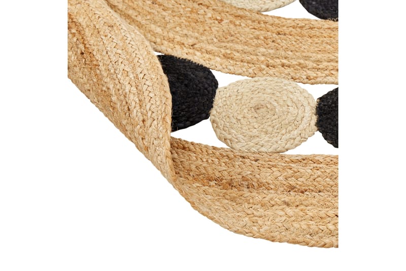 Hovit Jutematta 140 cm Rund - Beige - Textil & mattor - Mattor - Modern matta - Sisalmattor
