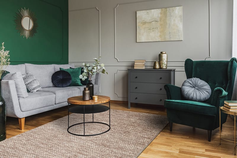 Torekov Ullmatta 140x200 cm - Nougat - Textil & mattor - Mattor - Modern matta - Ullmatta