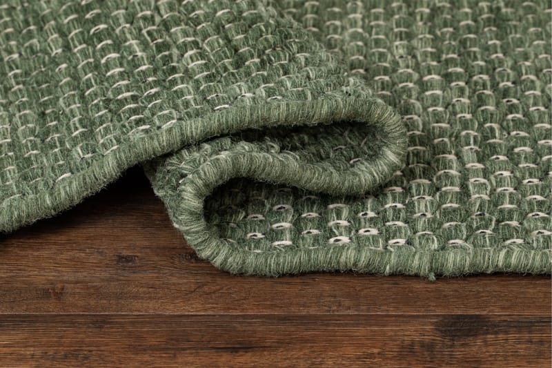 Torekov Ullmatta 160x230 cm - Grön - Textil & mattor - Mattor - Modern matta - Ullmatta