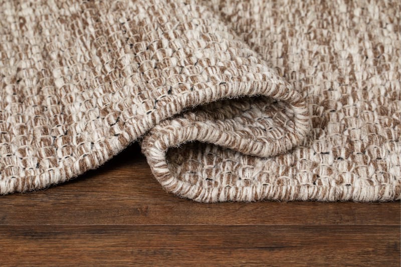 Torekov Ullmatta 75x230 cm - Nougat - Textil & mattor - Mattor - Modern matta - Ullmatta