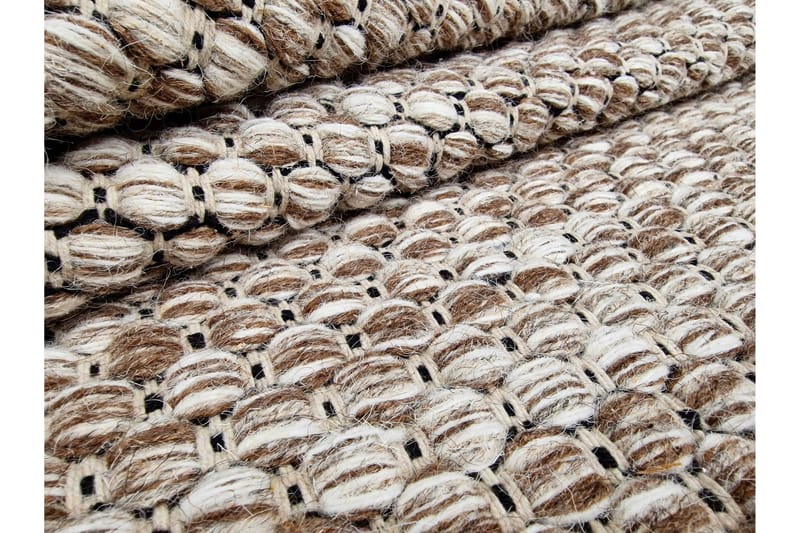 Torekov Ullmatta 75x230 cm - Nougat - Textil & mattor - Mattor - Modern matta - Ullmatta