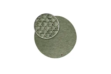 Torekov Ullmatta Rund 200 cm - Grön - Textil & mattor - Mattor - Modern matta - Ullmatta