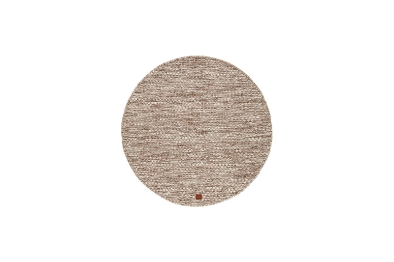 Torekov Ullmatta Rund 240 cm - Nougat - Textil & mattor - Mattor - Modern matta - Ullmatta
