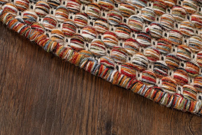 Torekov Ullmatta Rund 300 cm - Flerfärgad - Textil & mattor - Mattor - Modern matta - Ullmatta