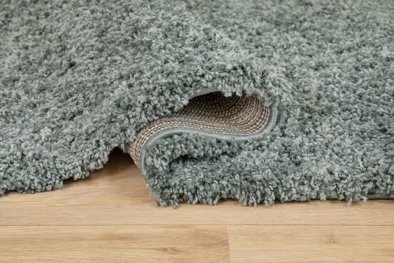 Lounge Gångmatta 80x250 cm Rektangulär - Grön - Textil & mattor - Mattor - Modern matta - Ryamatta & luggmatta