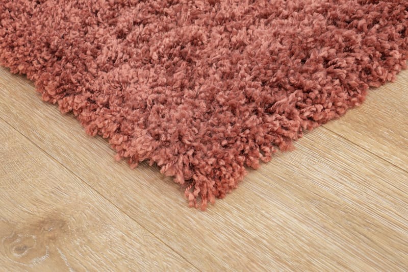 Lounge Gångmatta 80x250 cm Rektangulär - Koppar - Textil & mattor - Mattor - Modern matta - Ryamatta & luggmatta