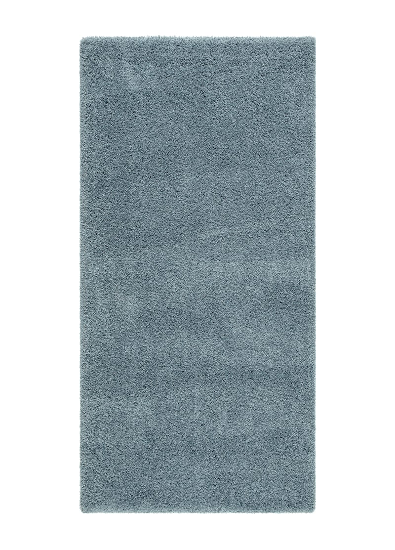 Lounge Gångmatta 80x250 cm Rektangulär - Petrolblå - Textil & mattor - Mattor - Modern matta - Ryamatta & luggmatta