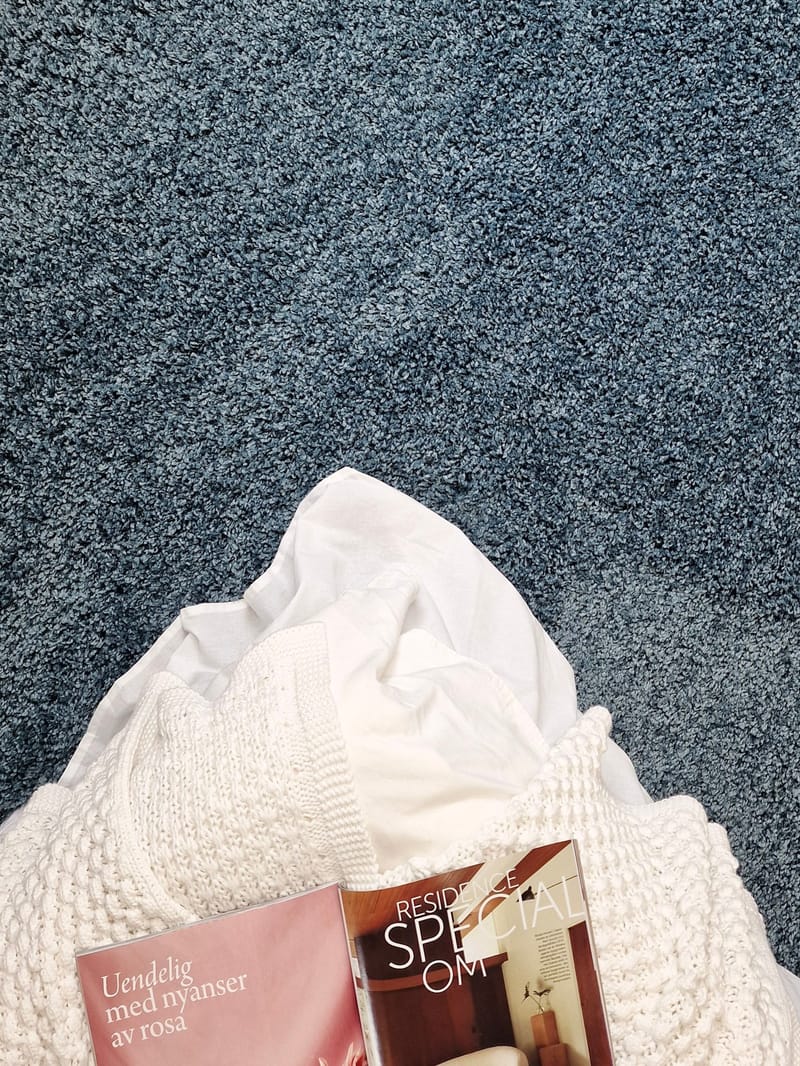 Lounge Gångmatta 80x250 cm Rektangulär - Petrolblå - Textil & mattor - Mattor - Modern matta - Gångmattor