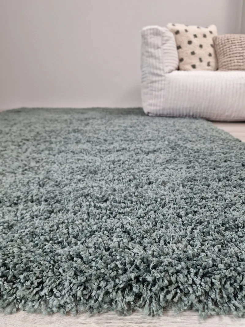 Lounge Ryamatta 200x290 cm Rektangulär - Grön - Textil & mattor - Mattor - Modern matta - Ryamatta & luggmatta