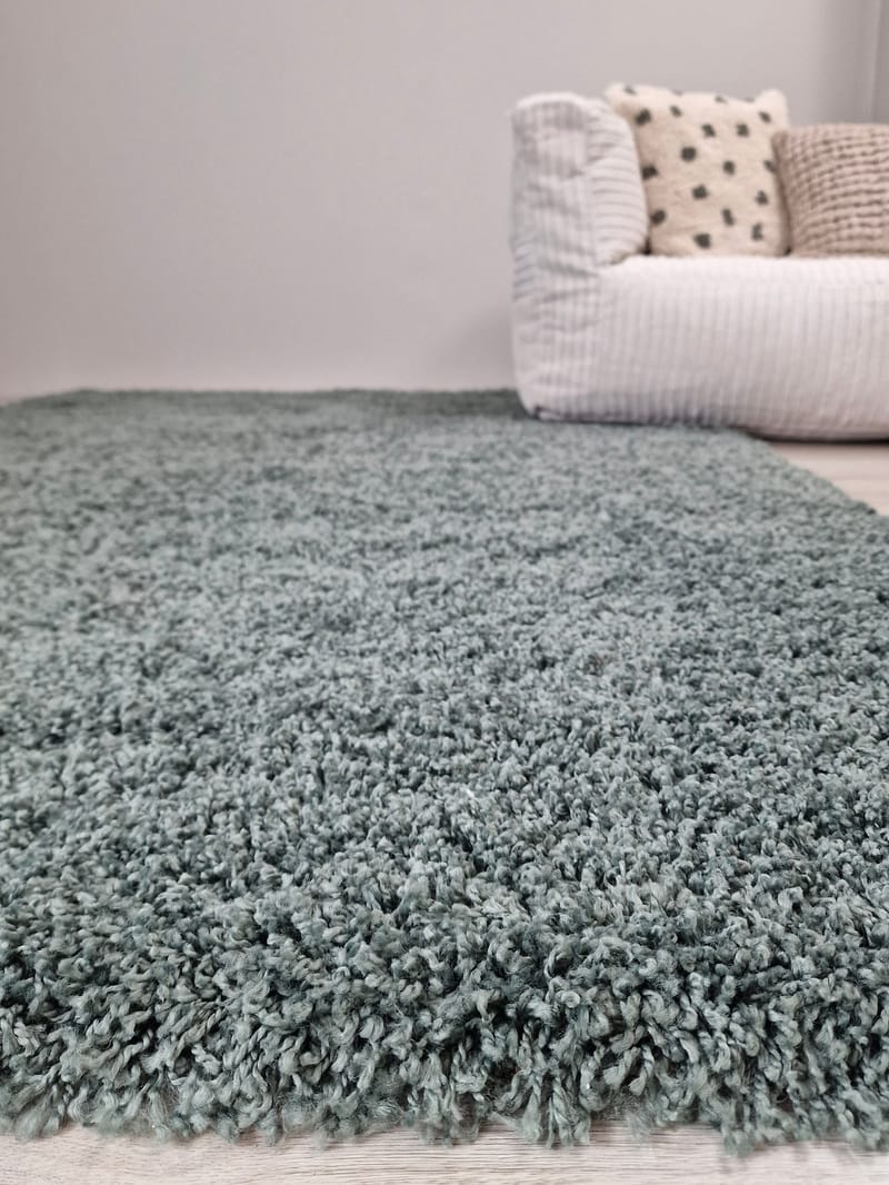 Lounge Ryamatta 300x400 cm Rektangulär - Grön - Textil & mattor - Mattor - Modern matta - Ryamatta & luggmatta