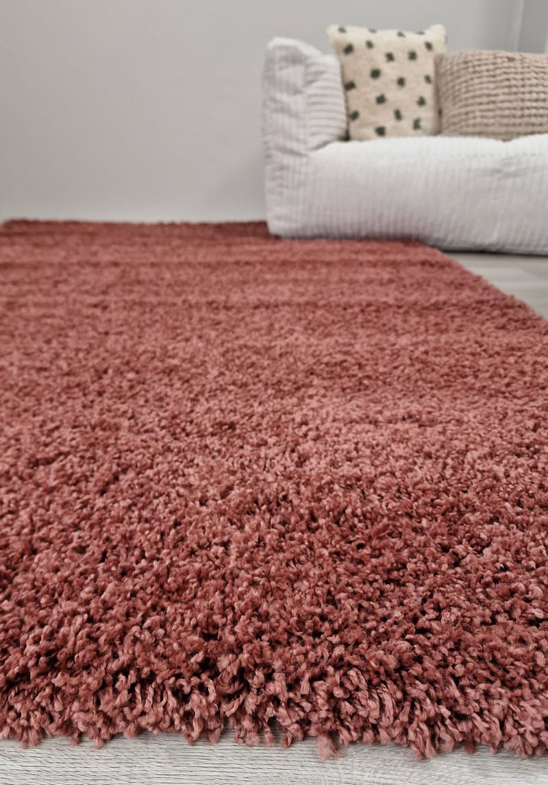 Lounge Ryamatta 80x150 cm Rektangulär - Koppar - Textil & mattor - Mattor - Modern matta - Ryamatta & luggmatta