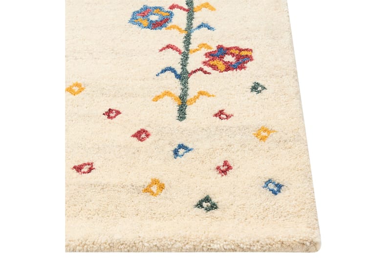Husunlu Ryamatta 140x200 cm - Beige - Textil & mattor - Mattor - Modern matta - Ullmatta