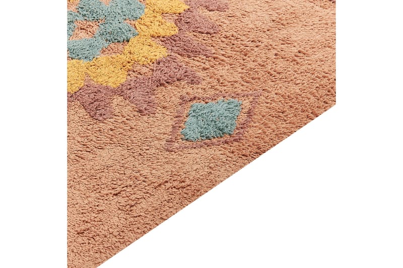 Igdir Bomullsmatta 80x150 cm - Orange - Textil & mattor - Mattor - Modern matta - Bomullsmatta