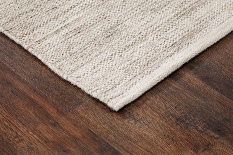 Mellby Bomullsmatta 160x230 cm Rektangulär - Creme - Textil & mattor - Mattor - Modern matta - Bomullsmatta