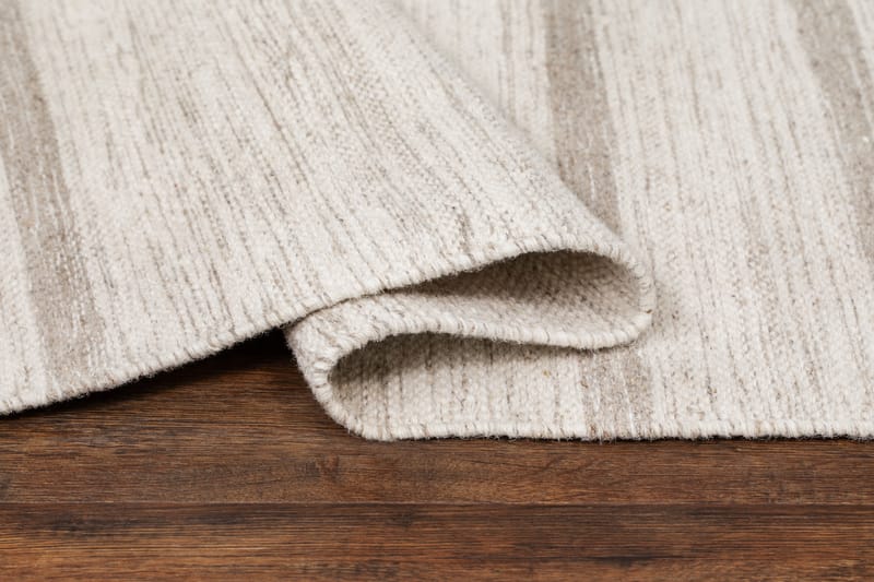 Mellby Bomullsmatta 160x230 cm Rektangulär - Creme - Textil & mattor - Mattor - Modern matta - Bomullsmatta