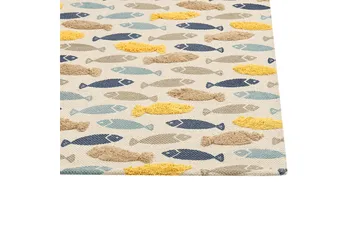 Ipuh Bomullsmatta 80x150 cm - Beige - Textil & mattor - Barntextilier - Barnmatta & lekmatta