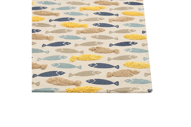 Ipuh Bomullsmatta 80x150 cm - Beige - Textil & mattor - Mattor - Modern matta - Bomullsmatta