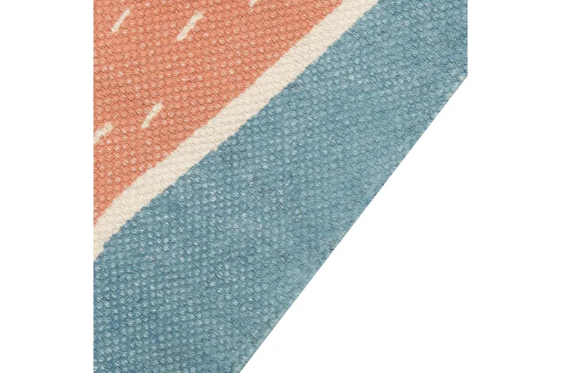 Isak Bomullsmatta 80x150 cm - Blå - Textil & mattor - Mattor - Modern matta - Bomullsmatta