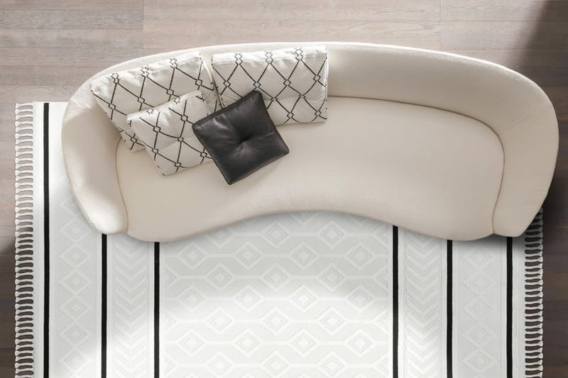 Island Wiltonmatta 100x200 cm Rektangulär - Creme - Textil & mattor - Mattor - Modern matta - Wiltonmattor