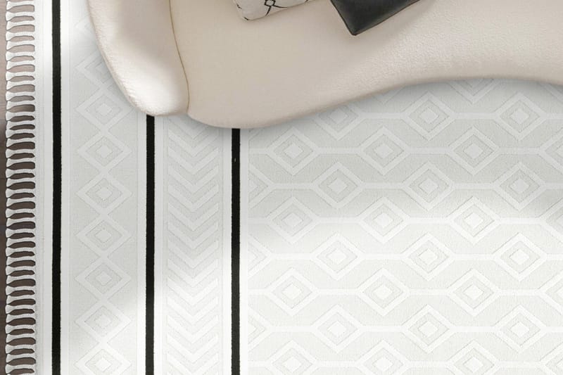 Island Wiltonmatta 100x200 cm Rektangulär - Creme - Textil & mattor - Mattor - Modern matta - Wiltonmattor