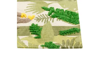 Janhto Bomullsmatta 80x150 cm - Grön - Textil & mattor - Barntextilier - Barnmatta & lekmatta