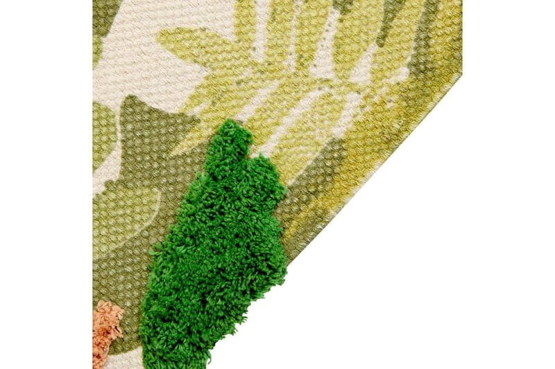 Janhto Bomullsmatta 80x150 cm - Grön - Textil & mattor - Mattor - Modern matta - Bomullsmatta