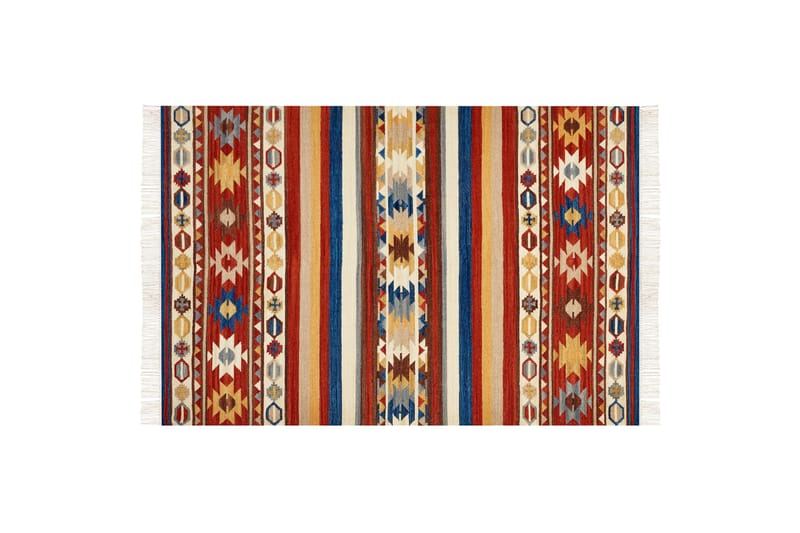 Jrarat Ullmatta 200x300 cm - Röd - Textil & mattor - Mattor - Modern matta - Ullmatta