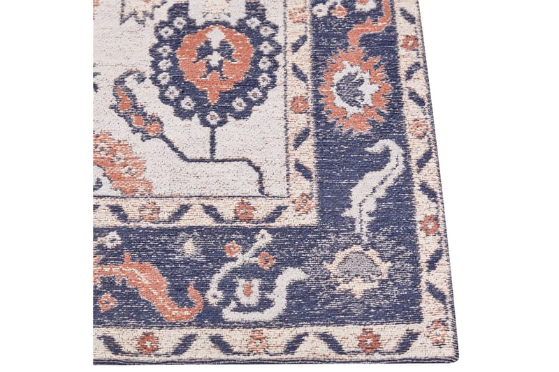 Kabta Bomullsmatta 160x230 cm - Blå - Textil & mattor - Mattor - Modern matta - Bomullsmatta