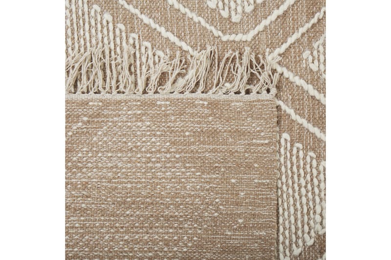 Kacem Bomullsmatta 80x150 cm - Beige - Textil & mattor - Mattor - Modern matta - Bomullsmatta