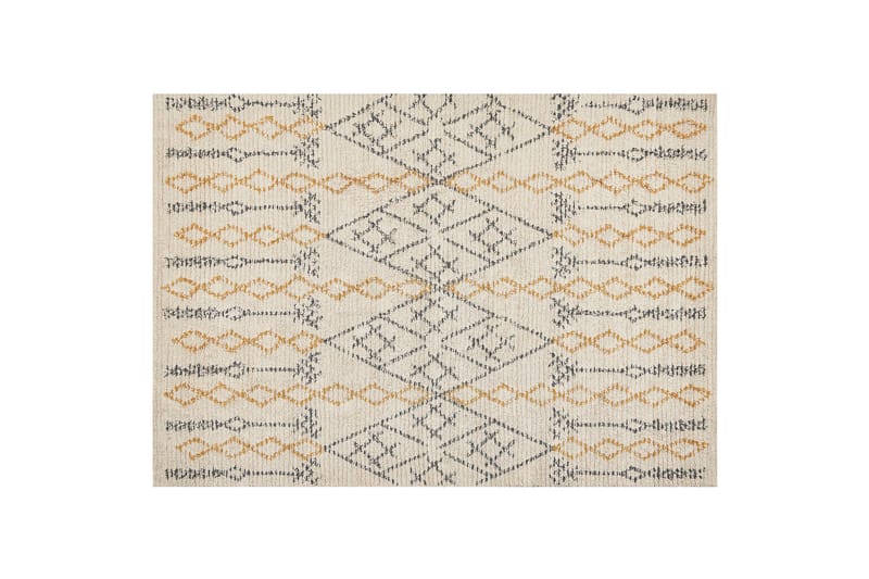 Kadapa Bomullsmatta 160x230 cm - Gul - Textil & mattor - Mattor - Modern matta - Bomullsmatta