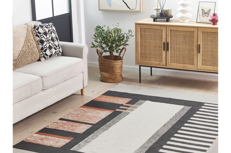 Kakinada Ryamatta 140x200 cm - Beige - Textil & mattor - Mattor - Modern matta - Bomullsmatta