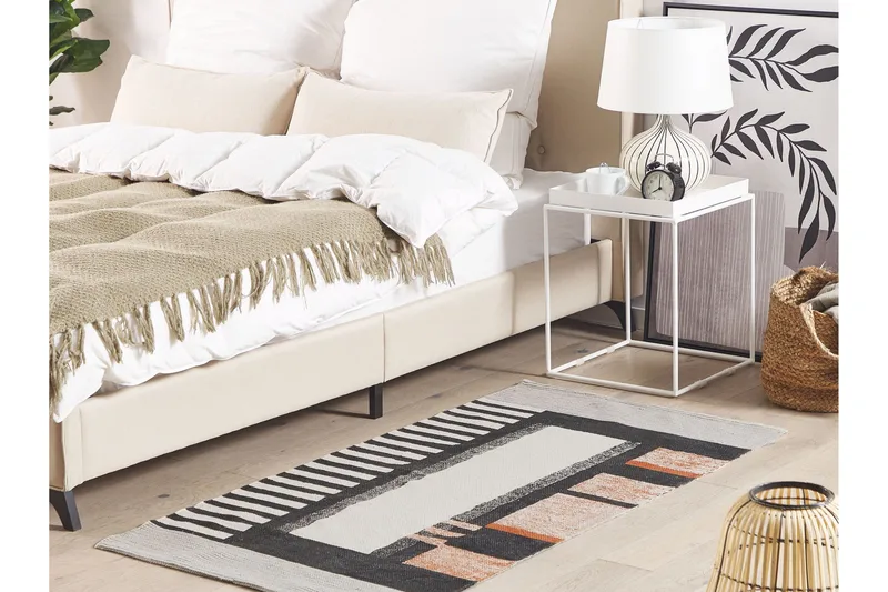 Kakinada Ryamatta 80x150 cm - Röd - Textil & mattor - Mattor - Modern matta - Bomullsmatta