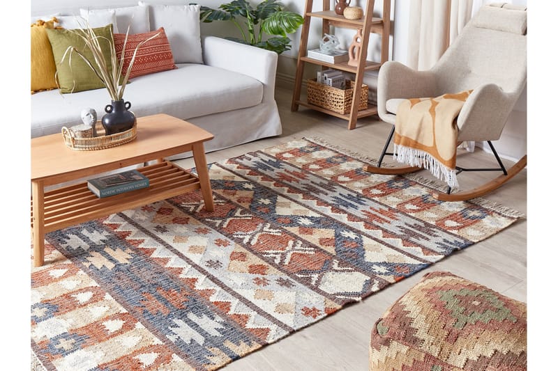 Kalfa Jutematta 140x200 cm - Beige - Textil & mattor - Mattor - Modern matta - Sisalmattor